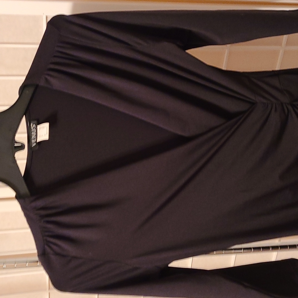 Venus faux wrap dress